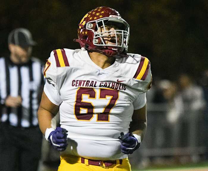 a Central Catholic West Linn 6A Oregon football semifinal November 17 2023 Taylor Balkom 37